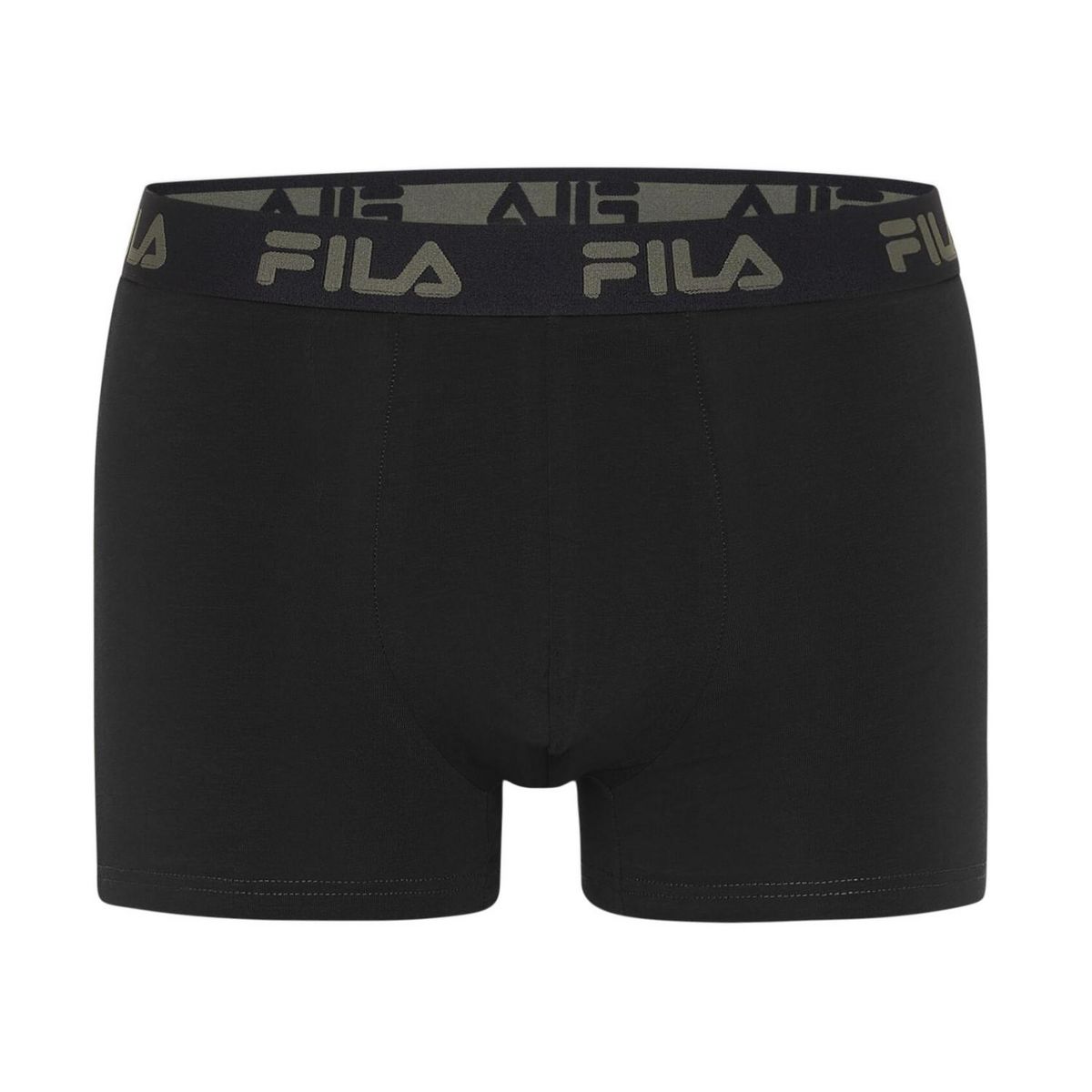 FILA Lot de 4 boxers homme en coton uni