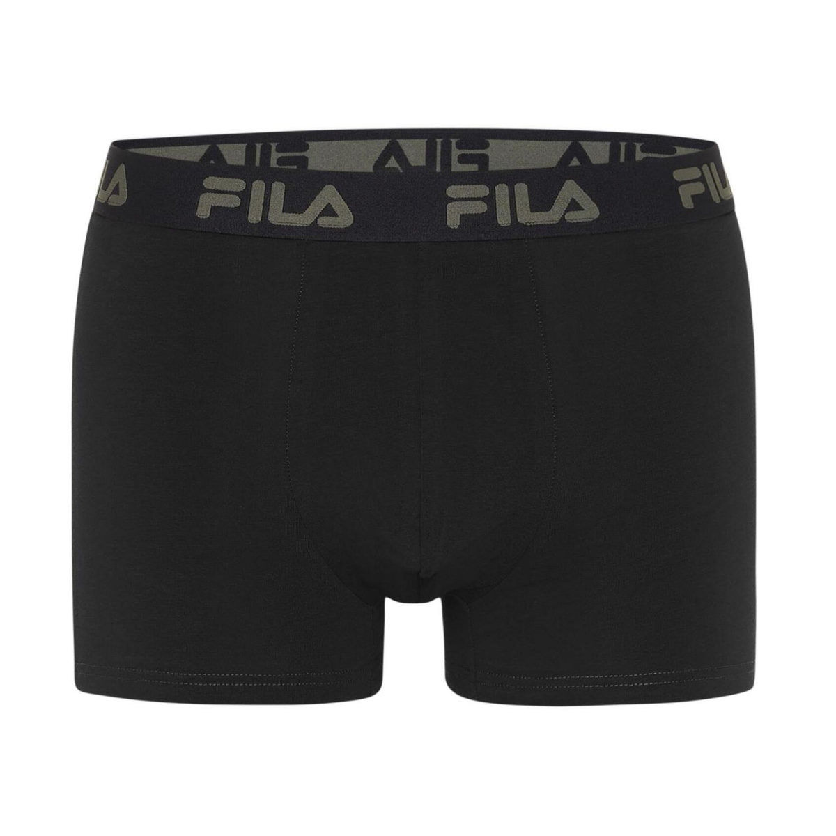 FILA Lot de 4 boxers homme en coton uni