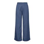 JACQUELINE DE YONG Pantalon Fluide  Femme JDY Debbie. Coloris disponibles : Bleu