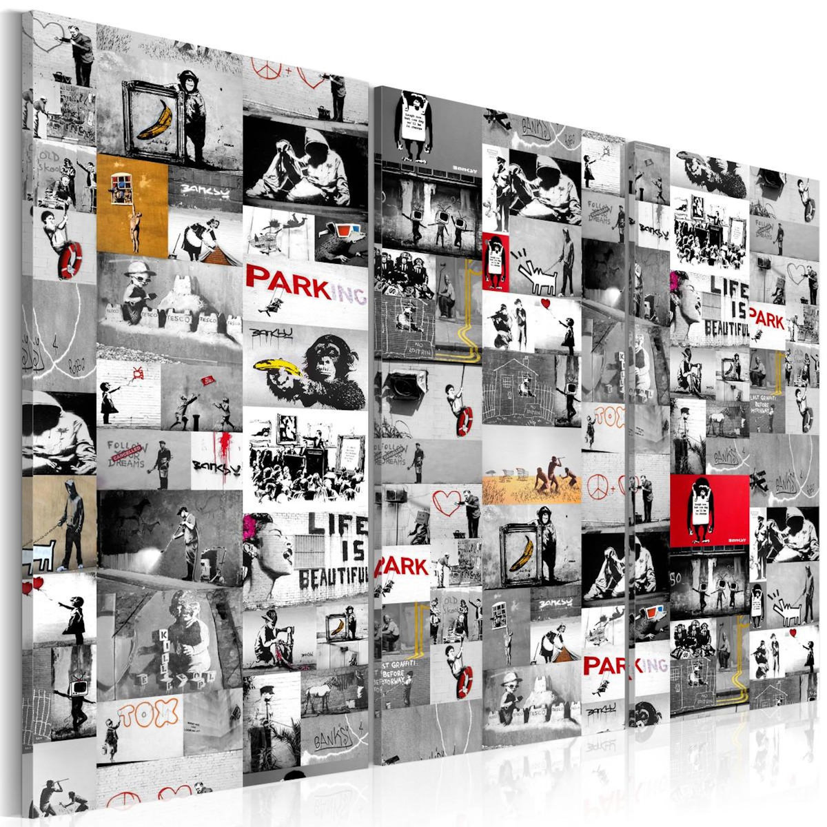 Paris Prix Tableau Imprimé  Street Art - Banksy III