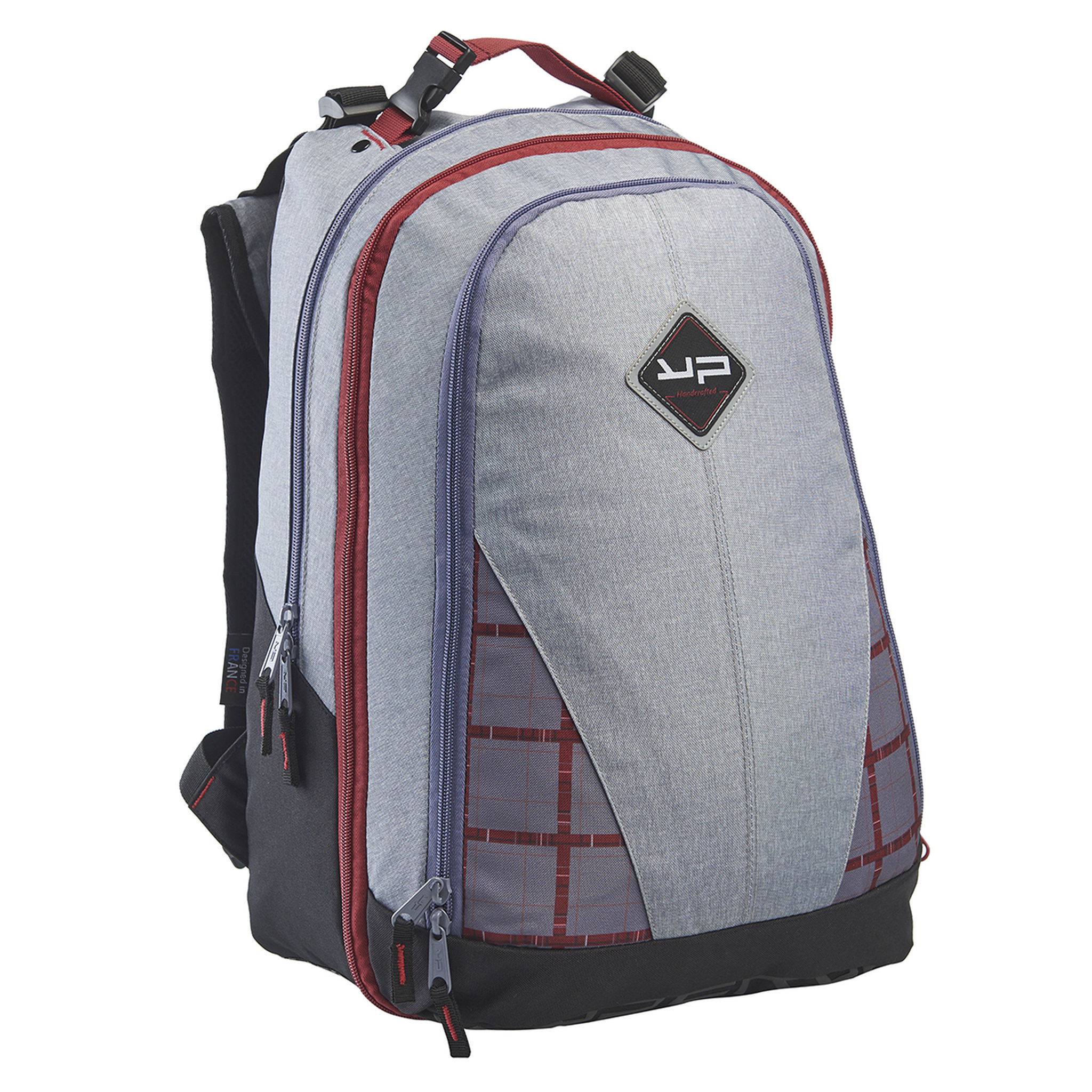 Voir la diapositive 2 : BODYPACK Sac à dos 2 compartiments gris EXTENSIBLE