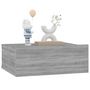 Voir la diapositive 4 : VIDAXL Tables de chevet flottantes 2 pcs Sonoma gris 40x30x15 cm
