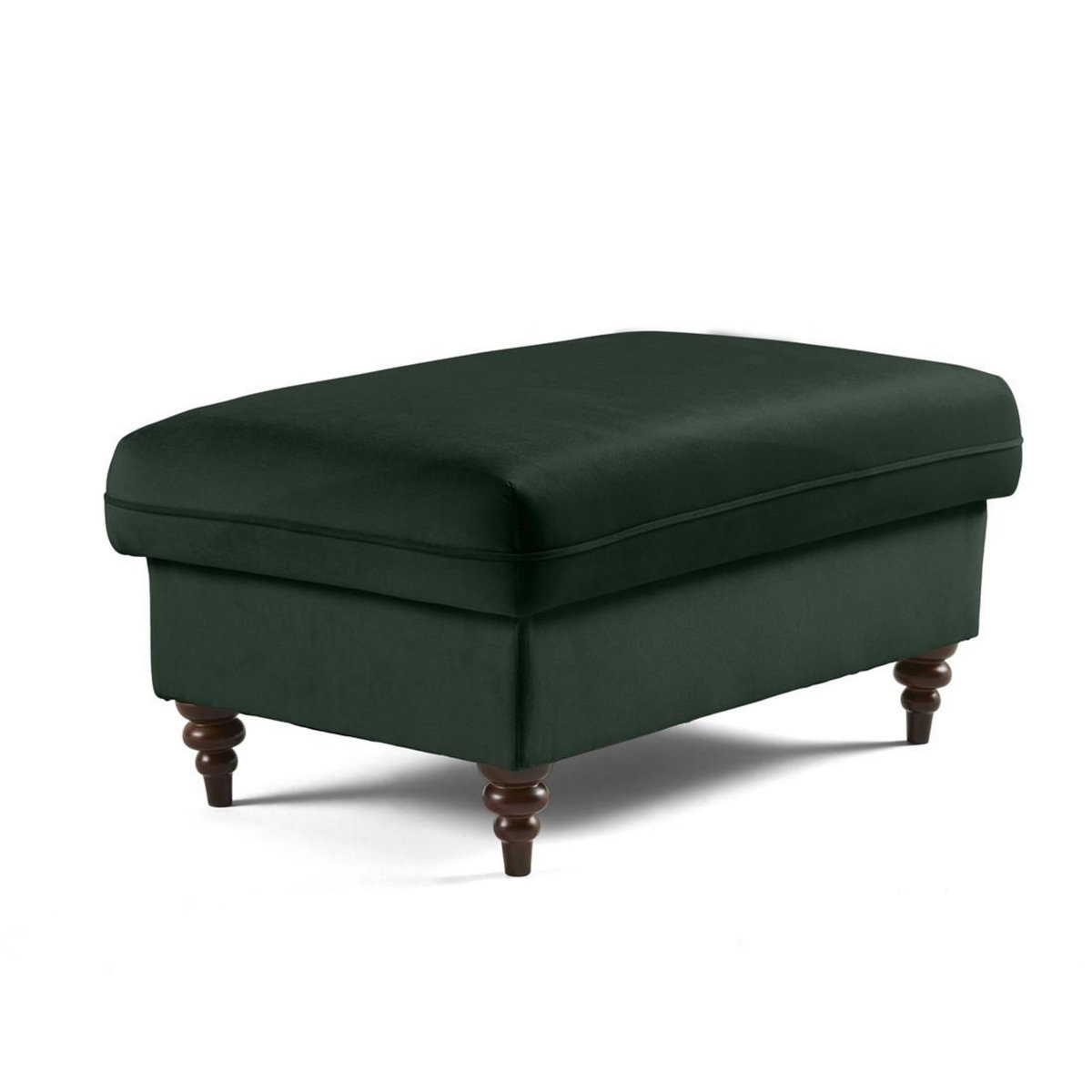 BEST MOBILIER Flamingo - pouf en velours