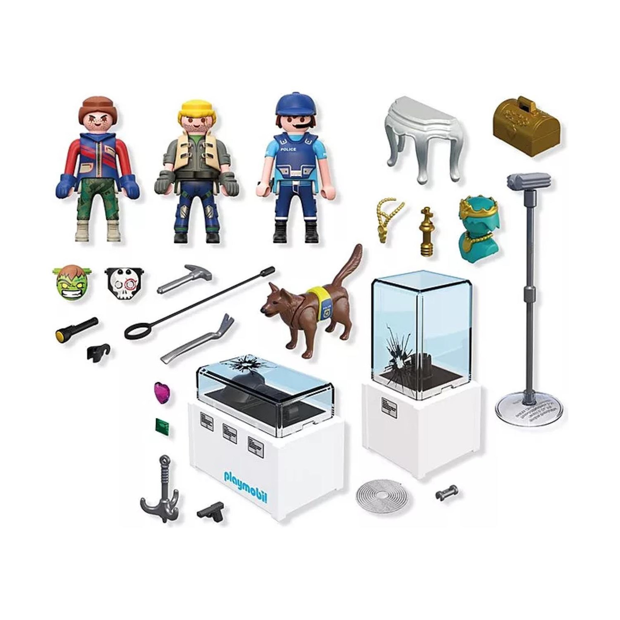 Voir la diapositive 3 : PLAYMOBIL City Action Arrestation de cambrioleurs au musée