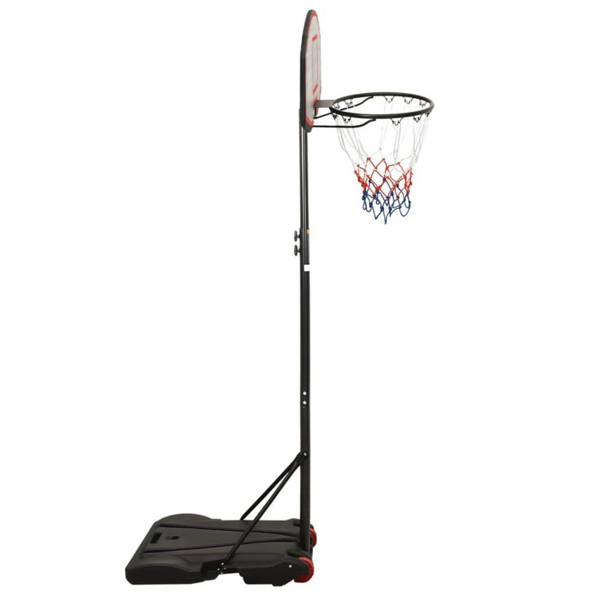 VIDAXL Support de basket-ball Noir 216-250 cm Polyethylene