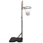 Voir la diapositive 3 : VIDAXL Support de basket-ball Noir 216-250 cm Polyethylene