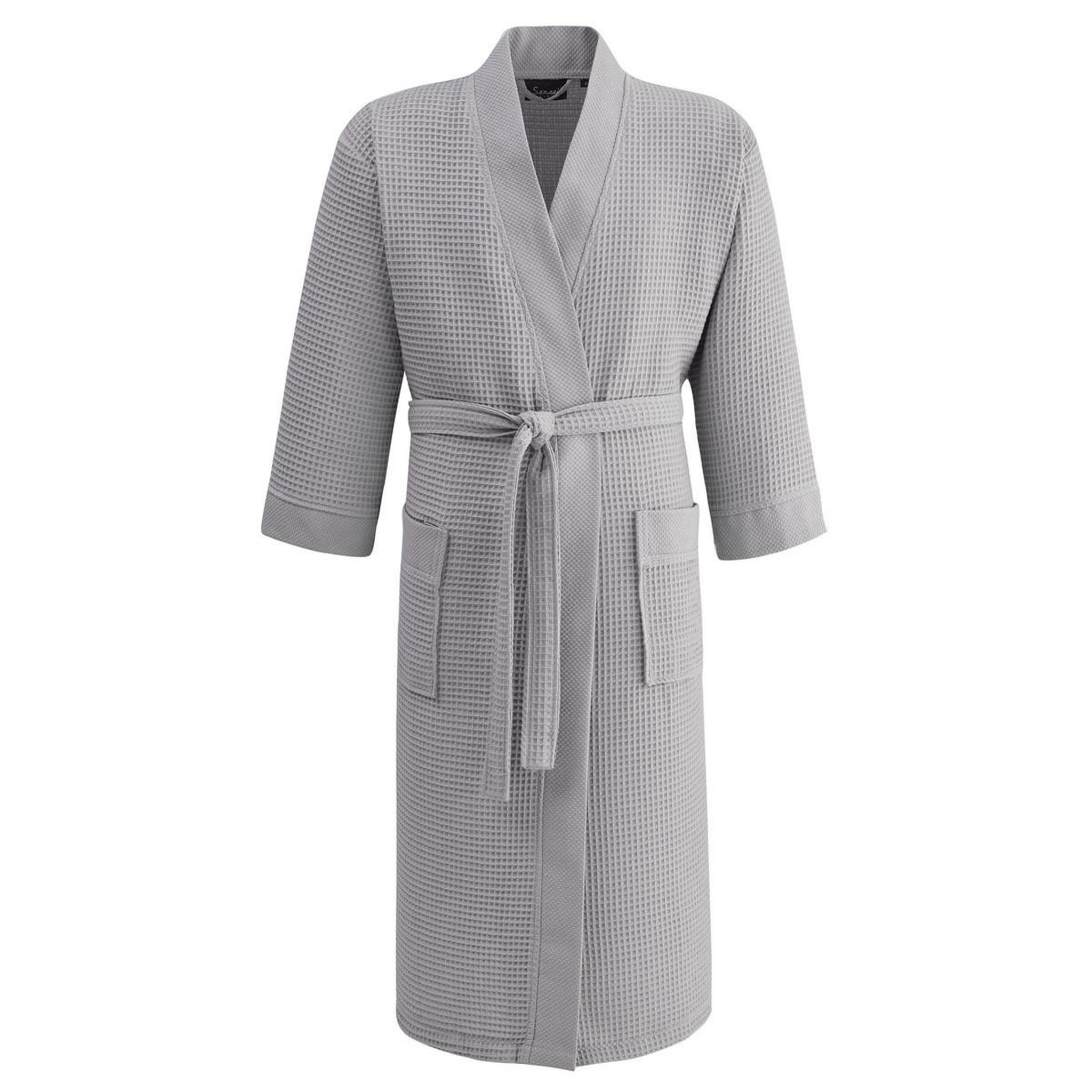 Voir la diapositive 1 : Sensei Maison Peignoir nid d'abeille mixte SPA