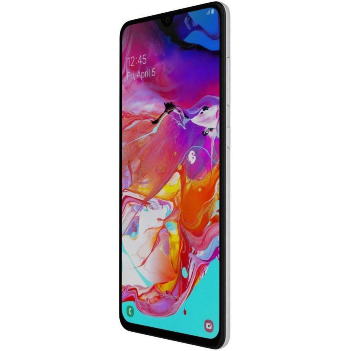 Samsung Galaxy A70  reconditionné 128 Go - Grade C - Blanc