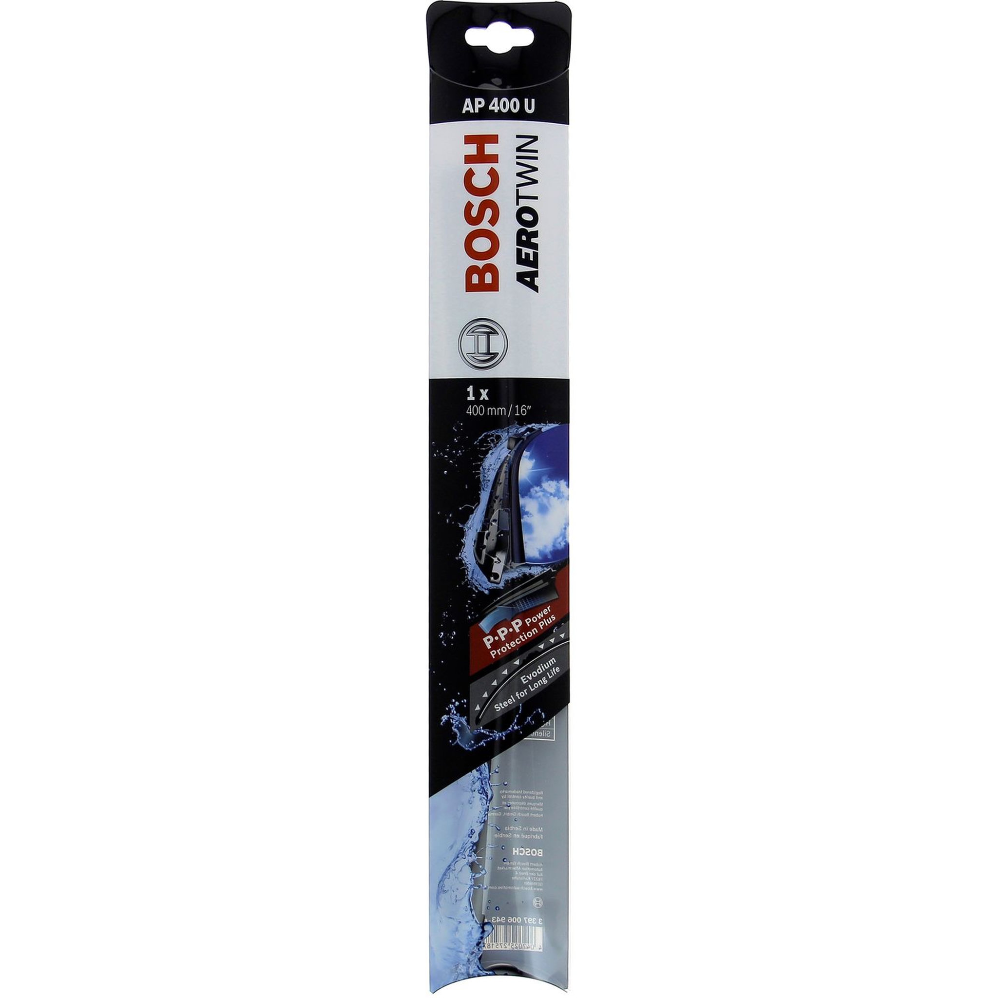 Voir la diapositive 2 : BOSCH Balai d'essuie-glace BOSCH AEROTWINAP400U