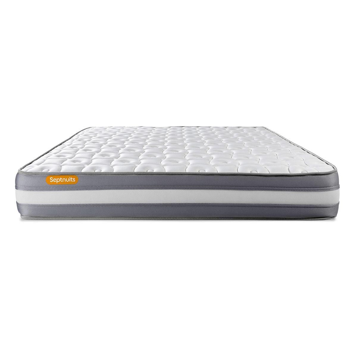 SEPTNUITS Matelas mémoire de forme Memo Plus 3 zones de confort