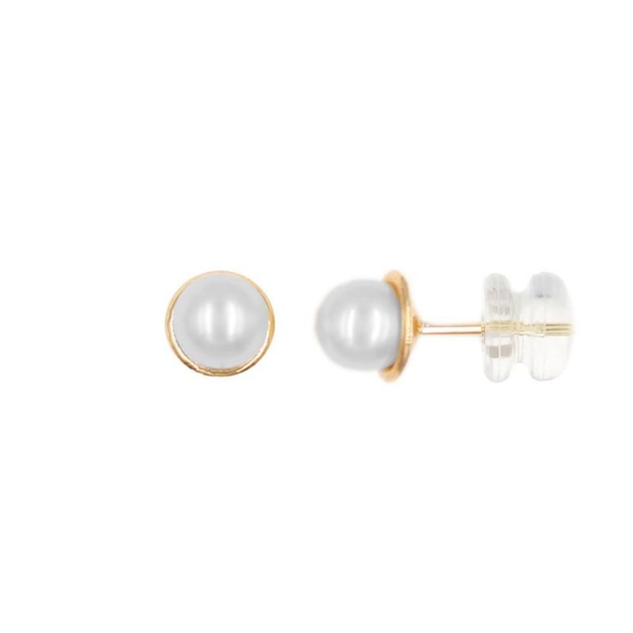 Voir la diapositive 1 : L'ATELIER D'AZUR Boucles d'Oreilles Perles de Culture - Or Jaune - Femme