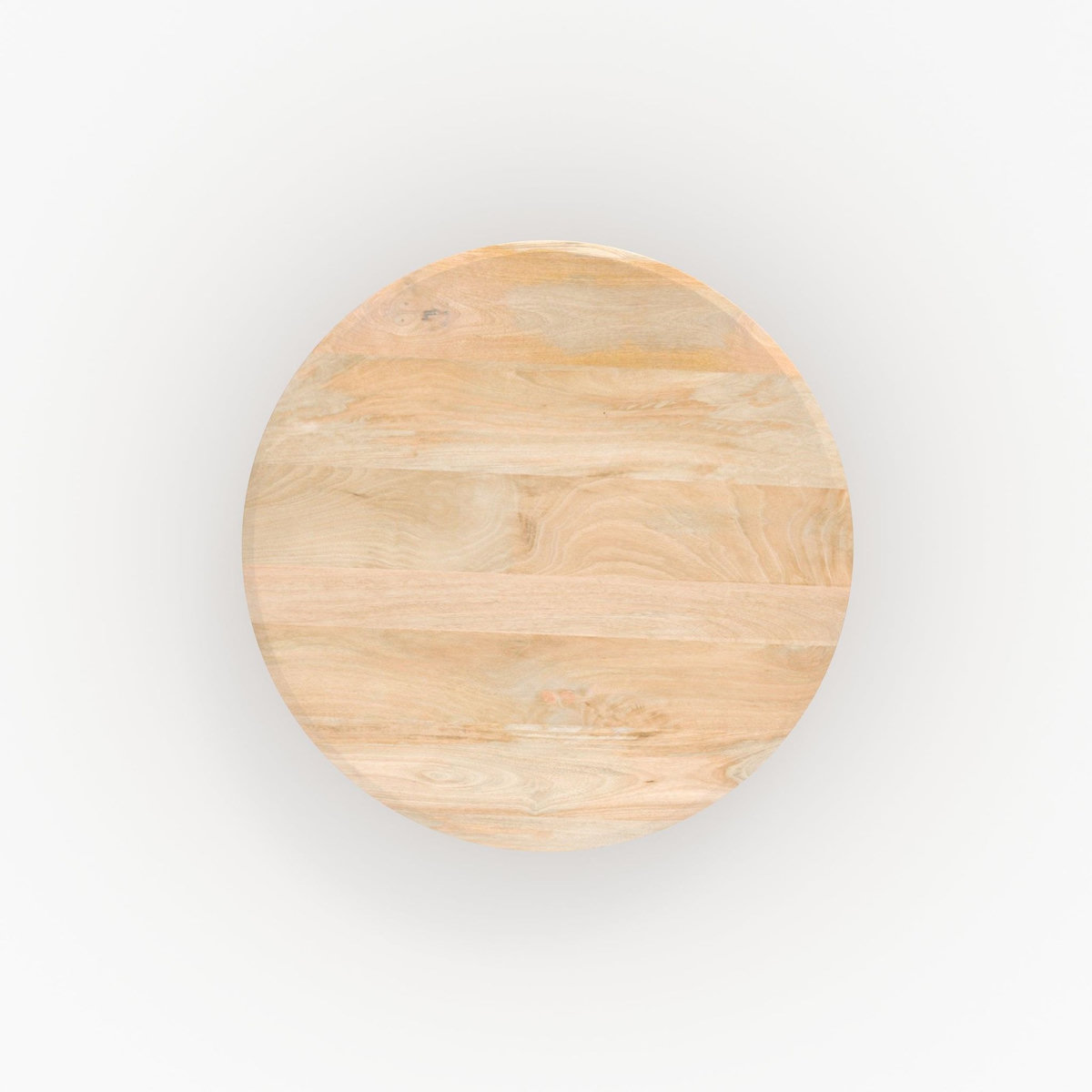Rendez vous déco Table basse ronde en bois de manguier D90 cm-Sacha