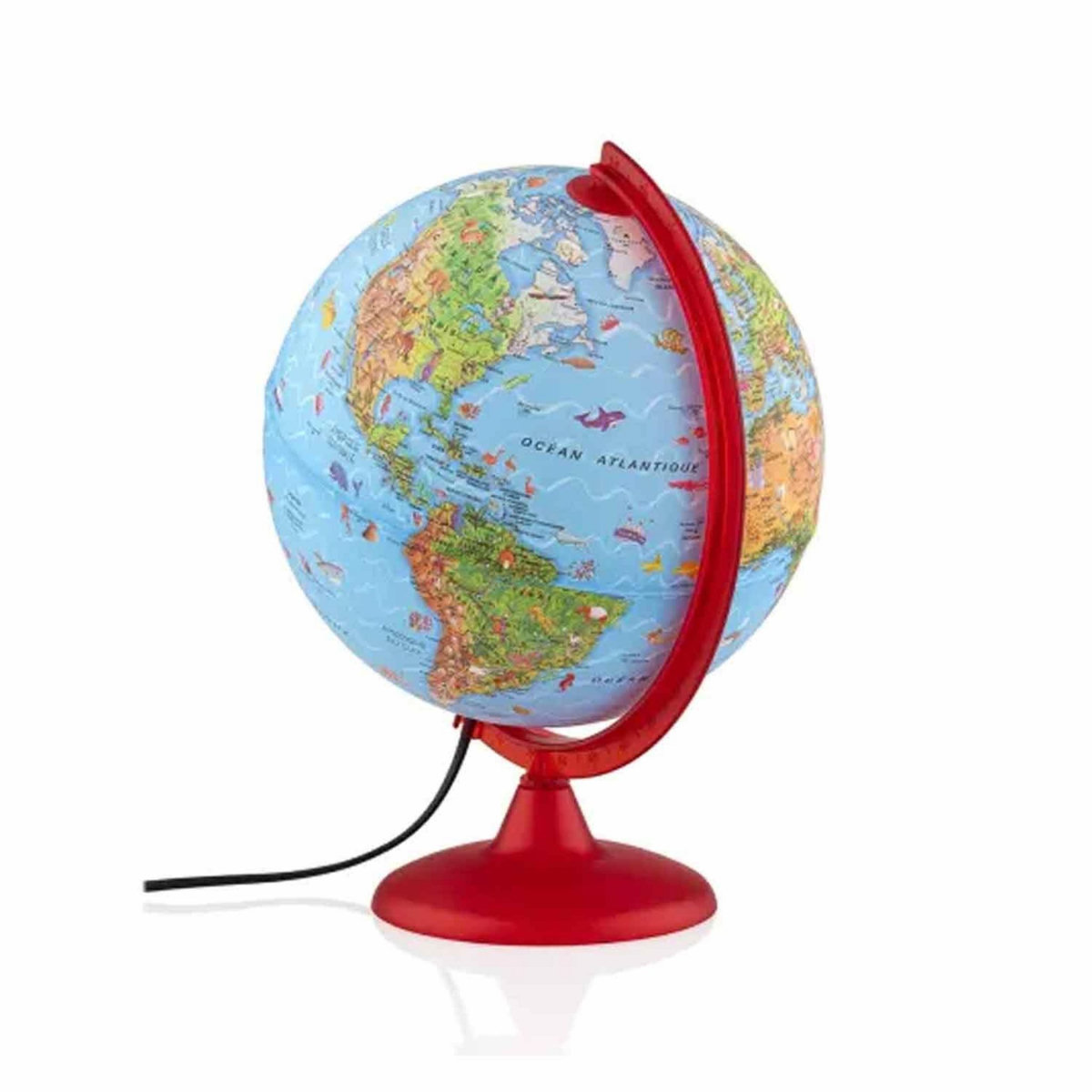 sicJeg / Nova Rico Globe terrestre lumineux interactif Ø 25 cm - Zoo