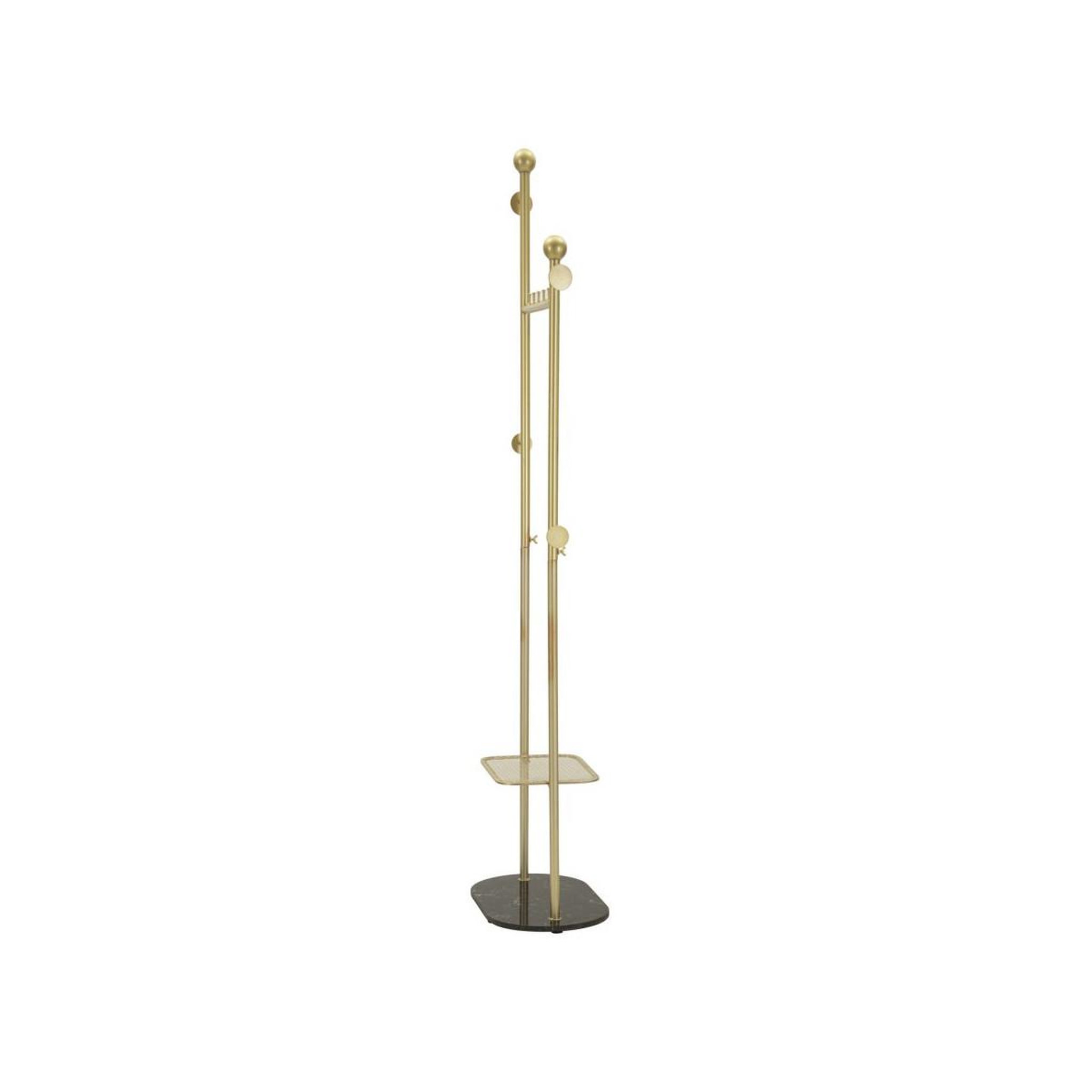 Voir la diapositive 3 : Paris Prix Porte-manteau en métal  olaf  178cm or