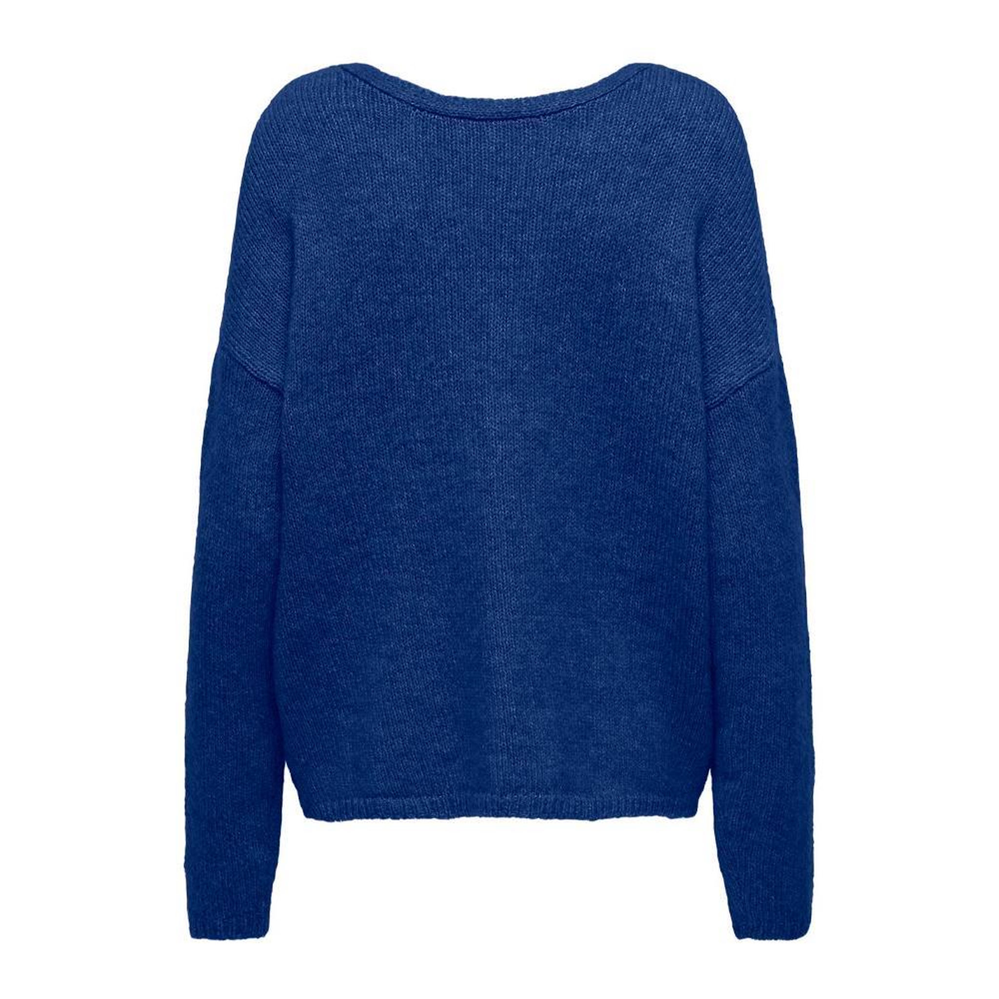 Voir la diapositive 2 : Only Pull Bleu Femme Only Sipa Ls