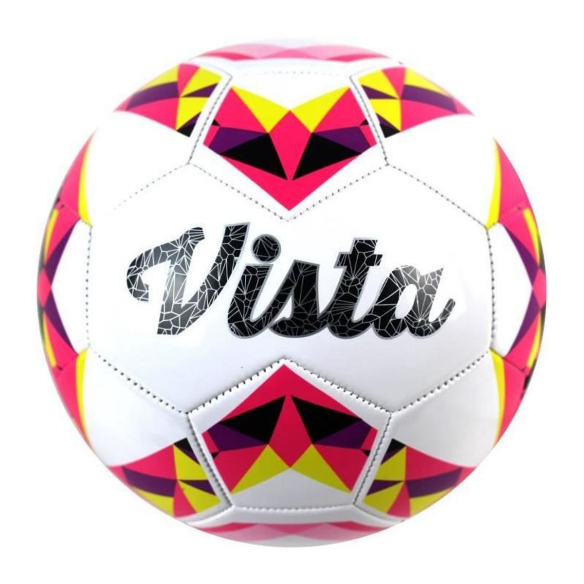 DUARIG Ballon football - DUARIG - Vista - Jaune et rose - T5