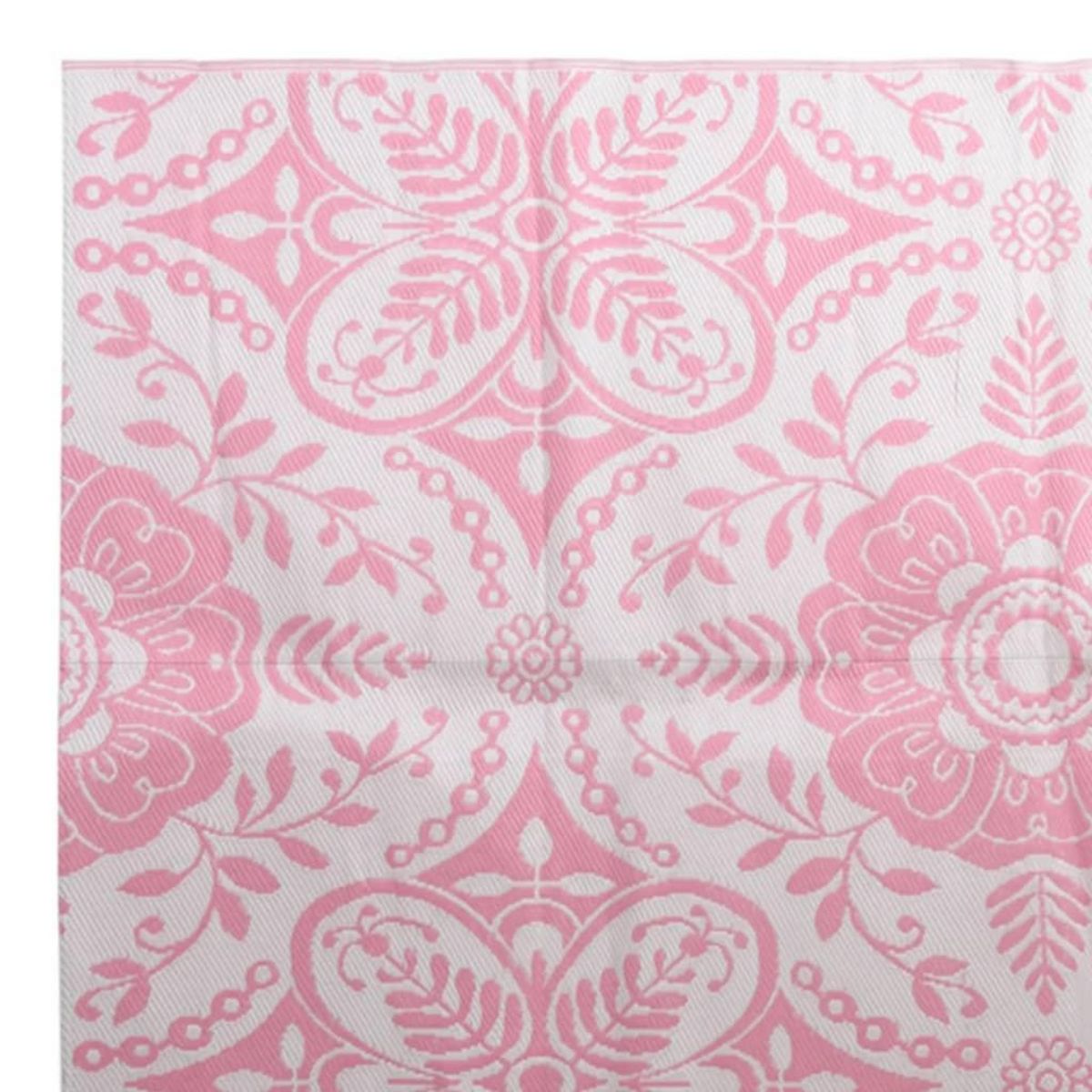 VIDAXL Tapis d'exterieur ARAKIL rose 160x230 cm PP