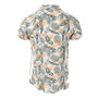 Voir la diapositive 2 : RMS 26 Chemise Blanche/Verte à Motifs Homme RMS26 Tropic