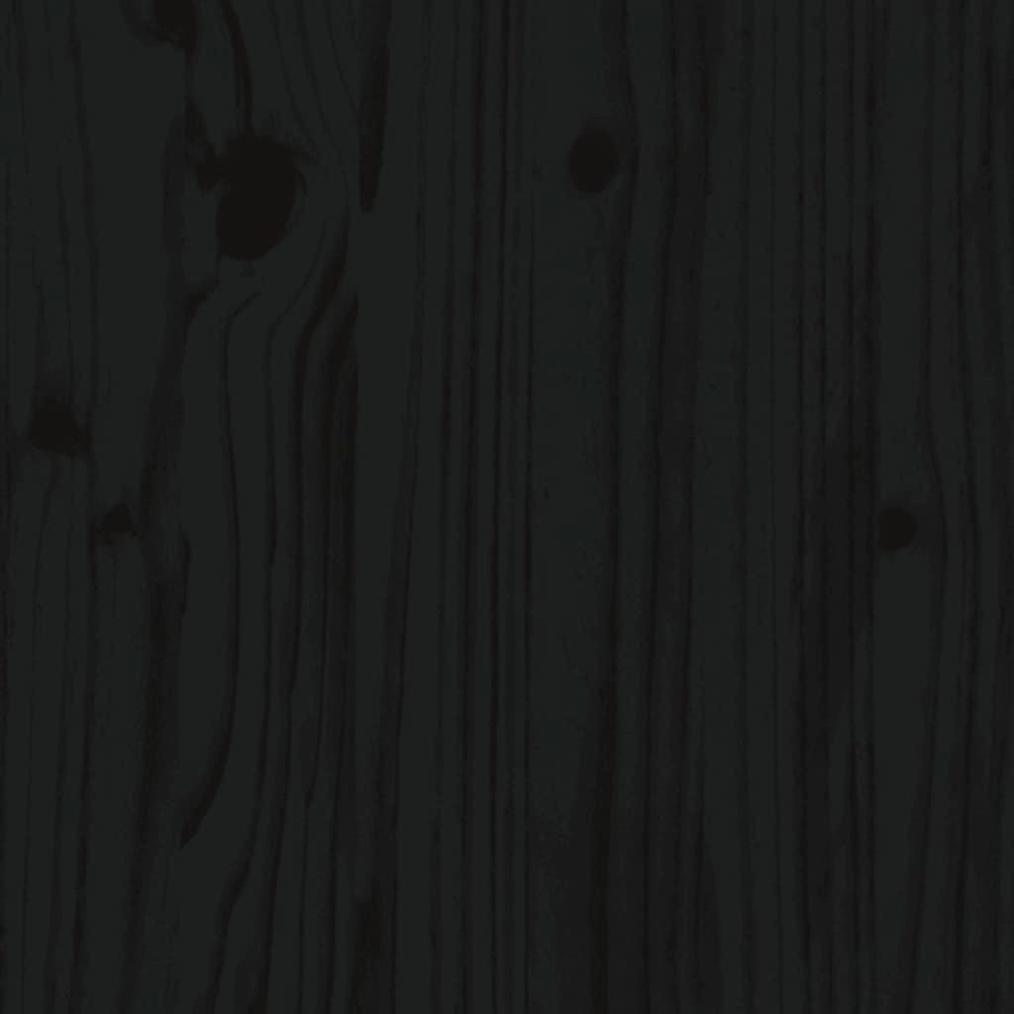 Voir la diapositive 5 : VIDAXL Tete de lit Noir 145,5x4x100 cm Bois massif de pin