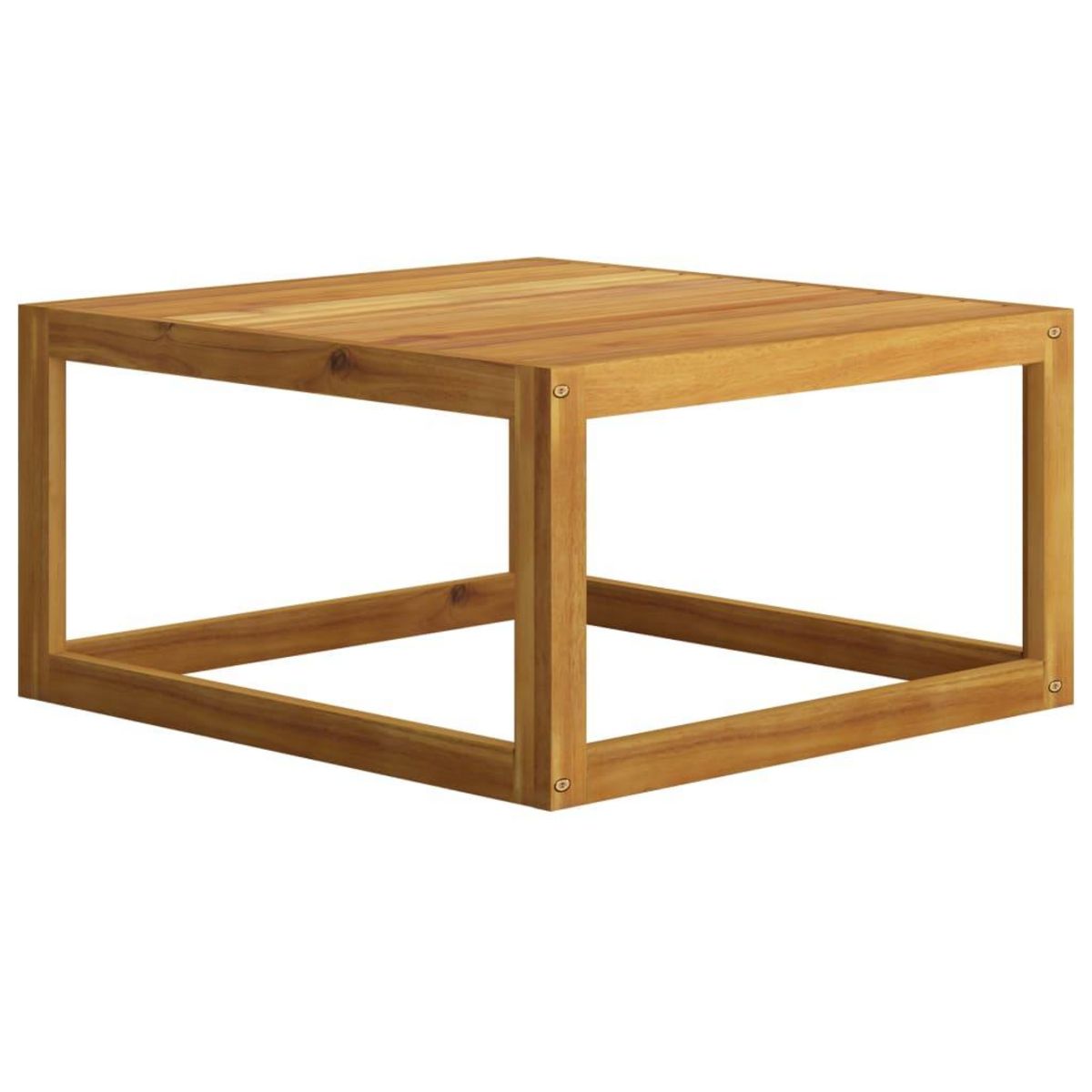 VIDAXL Table basse 68x68x29 cm Bois d'acacia solide