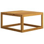 Voir la diapositive 4 : VIDAXL Table basse 68x68x29 cm Bois d'acacia solide
