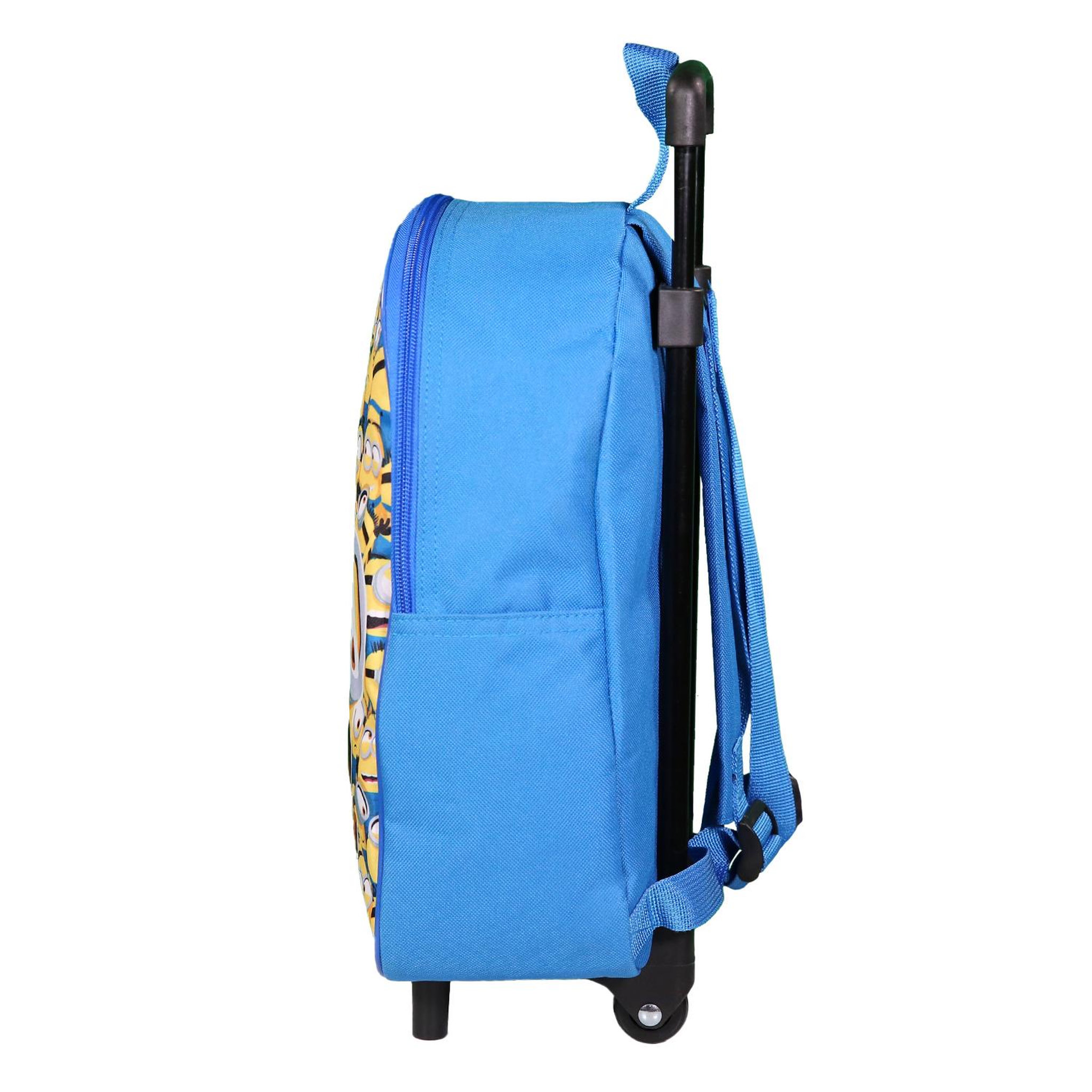 Voir la diapositive 3 : Bagtrotter BAGTROTTER Sac à dos à roulettes 32 cm maternelle Les Minions Jaune