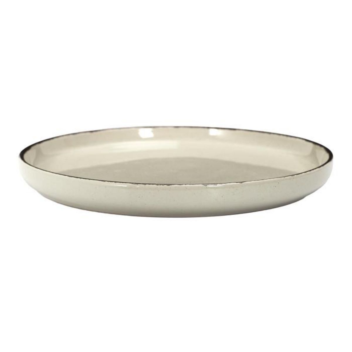 Paris Prix Service de Table 12 Pièces  Grès du Temps  27cm Beige