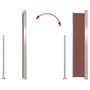Voir la diapositive 5 : VIDAXL Auvent lateral retractable 140 x 300 cm Marron