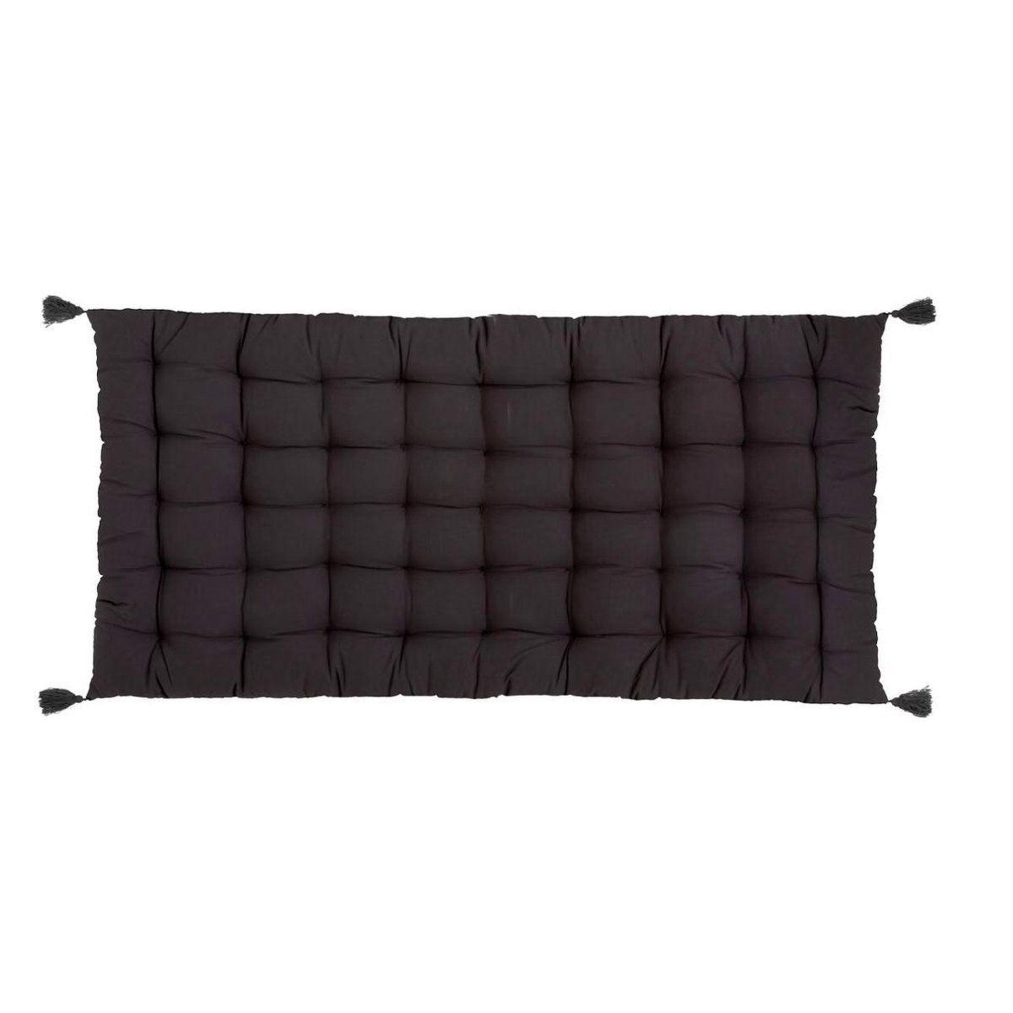 Voir la diapositive 2 : ATMOSPHERA Matelas de Sol 4 Pompons  Otto  60x120cm Gris