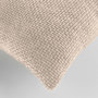 Voir la diapositive 3 : Paris Prix Coussin Déco en Velours Chenillé  Leo  45x45cm Naturel