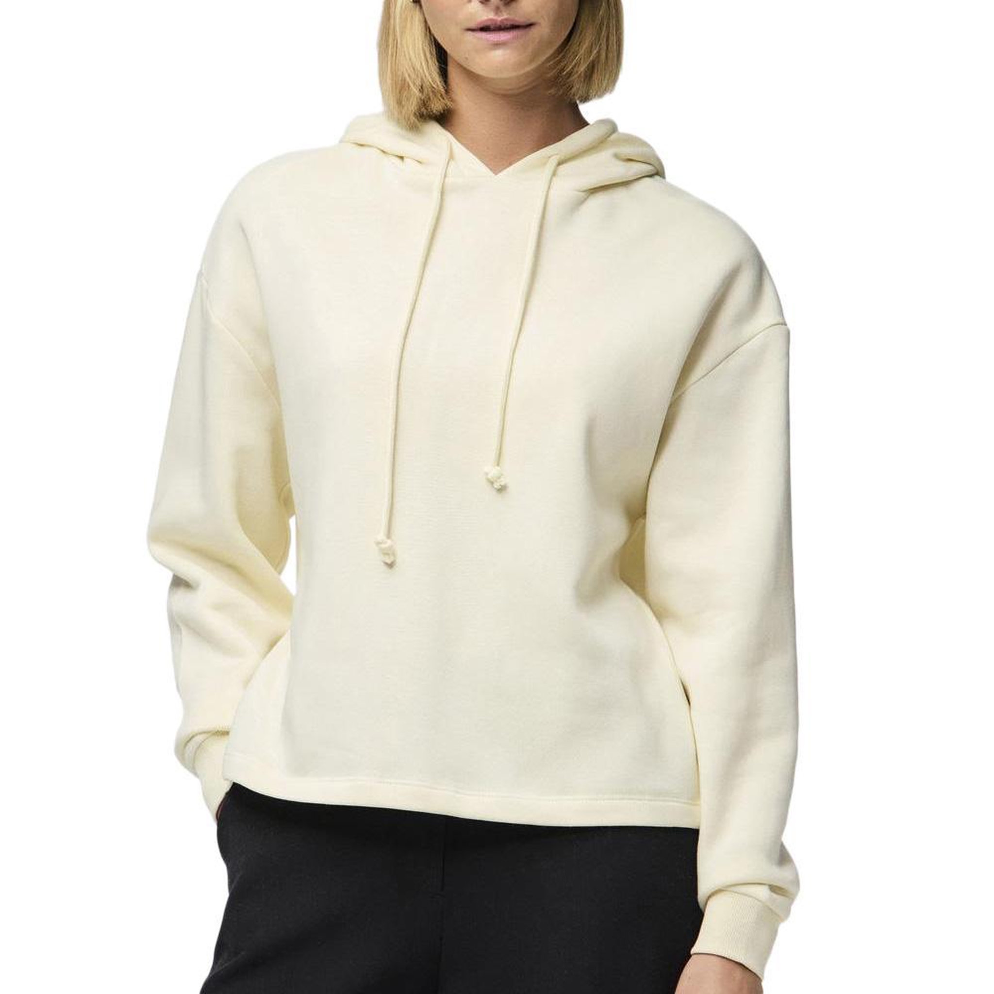 Pieces Sweat  Femme Pieces Pcchilli. Coloris disponibles : Beige