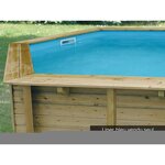 Ubbink Liner seul Bleu pour piscine bois Azura Ø 4,10 x 1,20 m - Ubbink