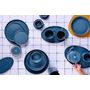 Voir la diapositive 6 : BJORN Assiette SCANDI Ø27,5cm - 4 pièces - Marine