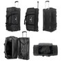 Voir la diapositive 3 : David Jones Sac de voyage à roulettes 105L double compartiment 75cm