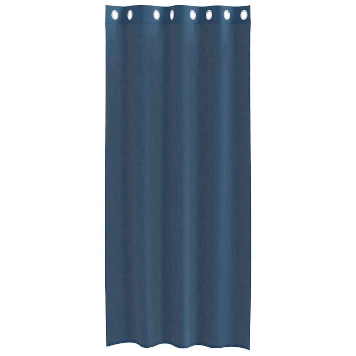 VIDAXL Rideaux en voile avec œillets 2 pcs bleu royal