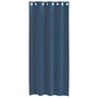Voir la diapositive 4 : VIDAXL Rideaux en voile avec œillets 2 pcs bleu royal