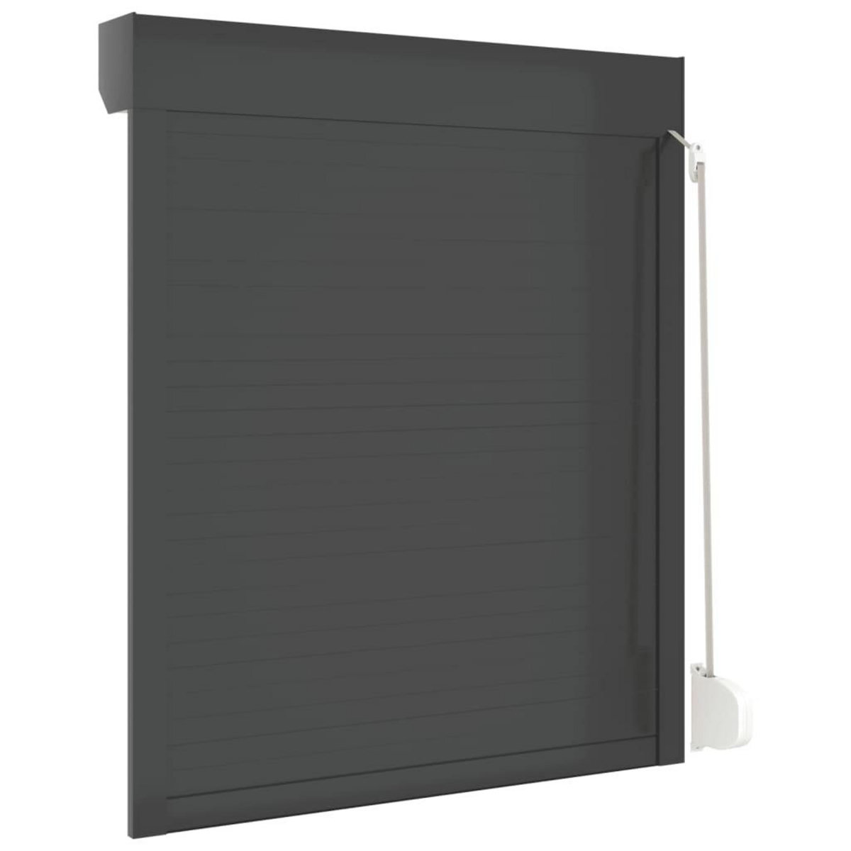 VIDAXL Volet roulant aluminium 100x120 cm anthracite