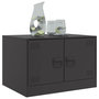 Voir la diapositive 4 : VIDAXL Table basse noir 67x50x44 cm acier