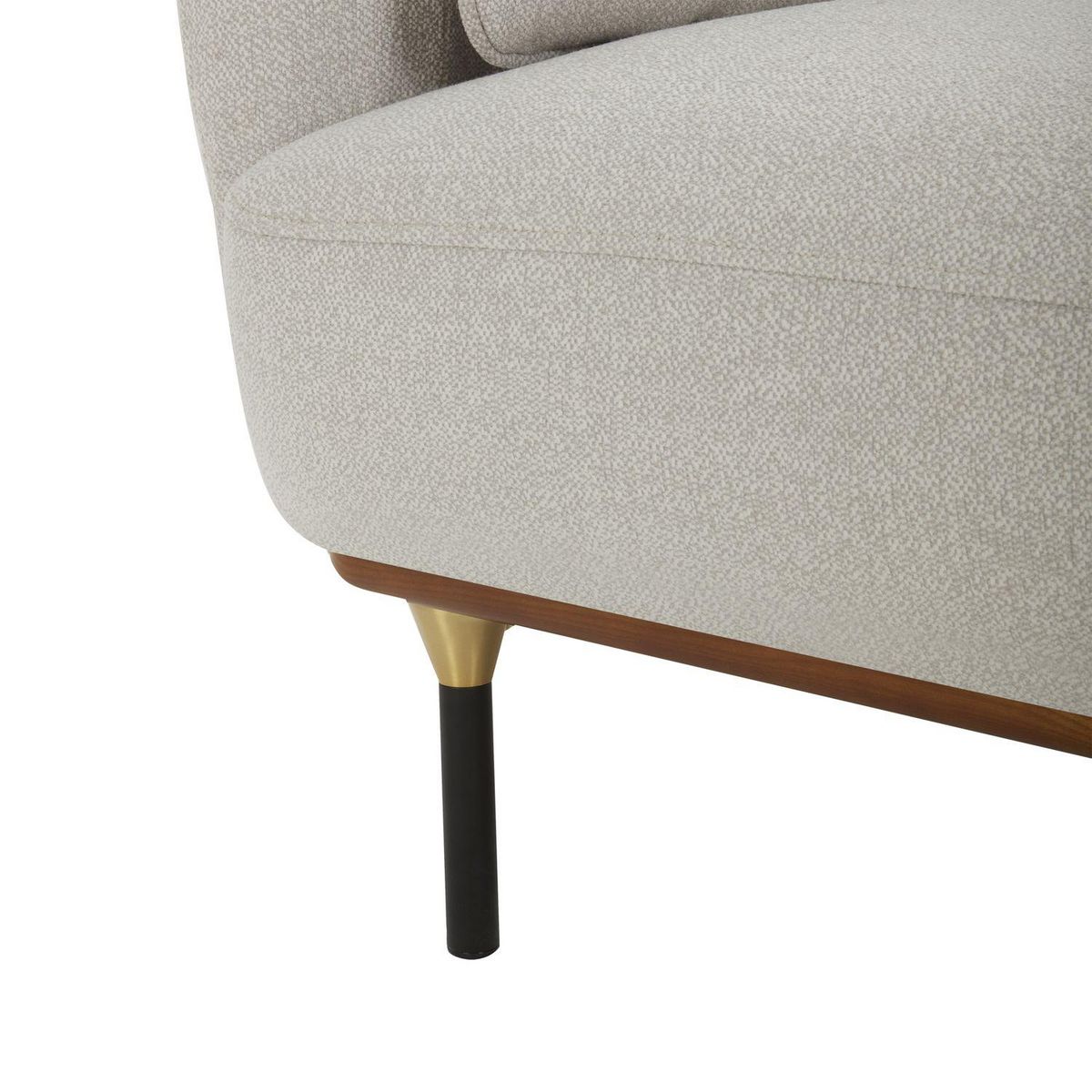 ATMOSPHERA Canapé Isée - 2 places - Gris