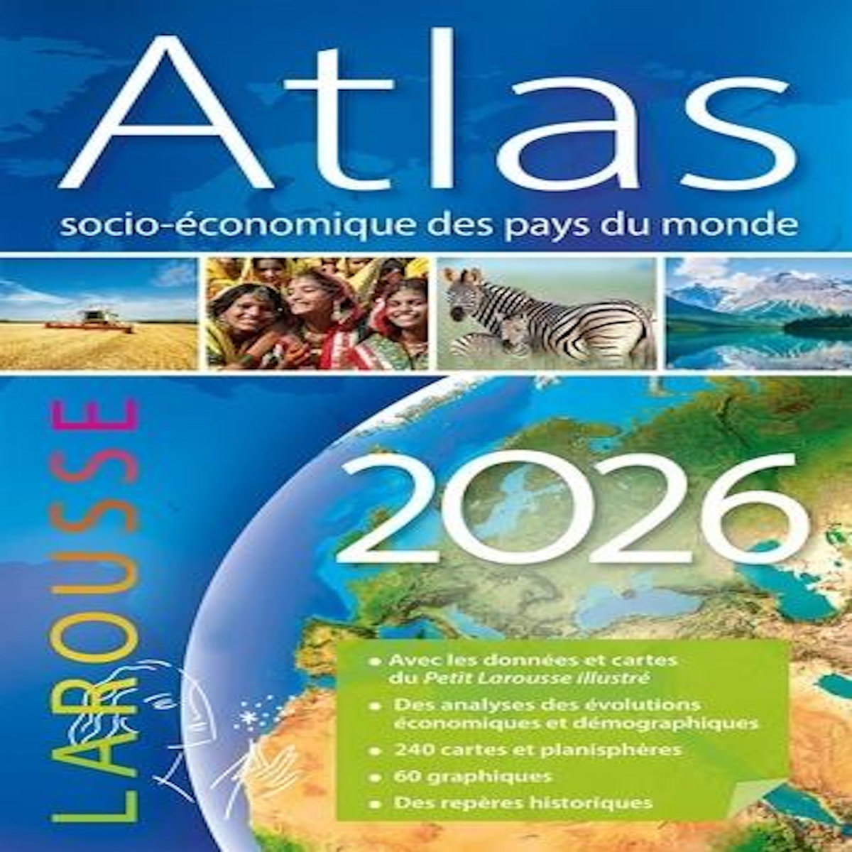 ATLAS SOCIO-ECONOMIQUE DES PAYS DU MONDE. EDITION 2026, Larousse
