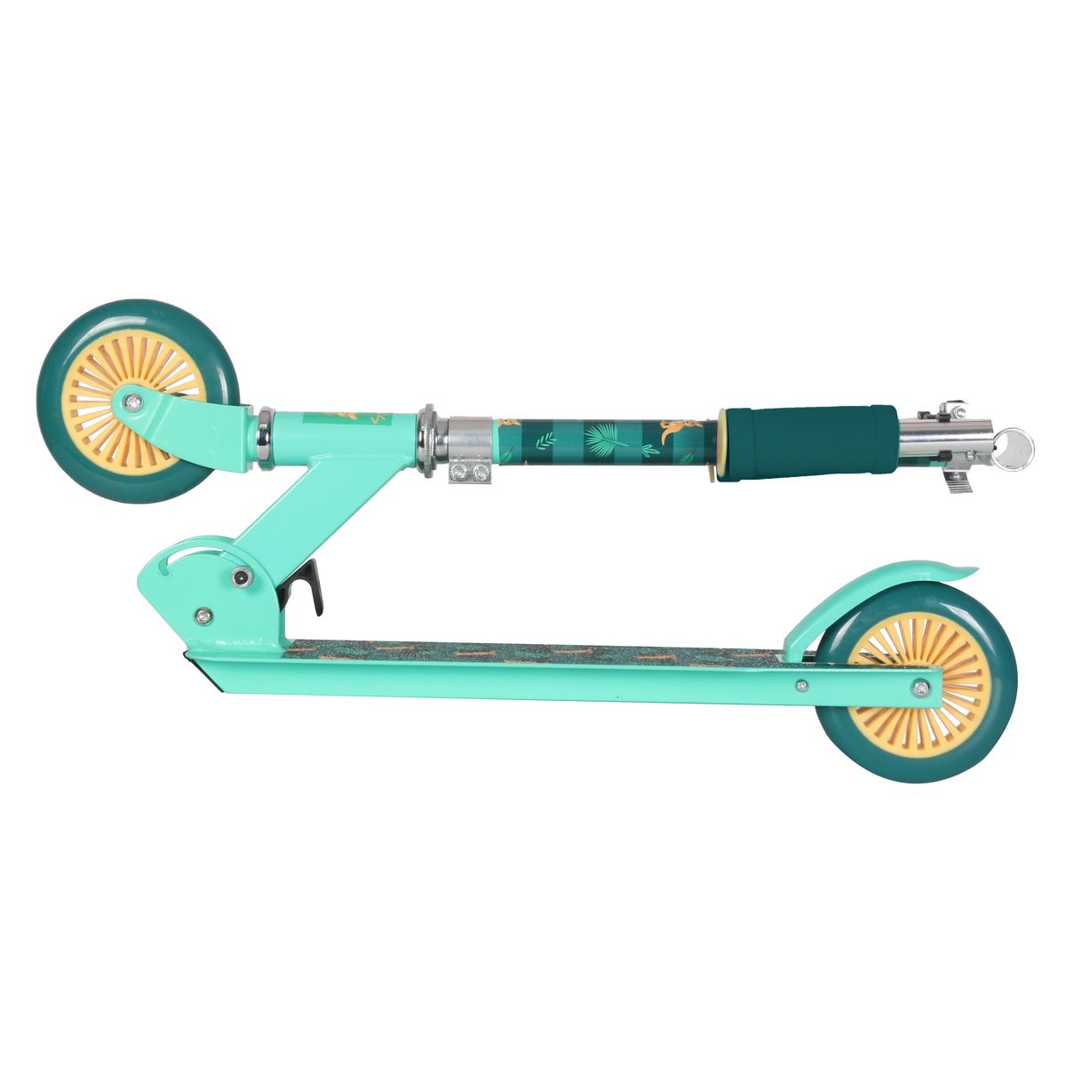 Trottinette pliable 125mm - Bleu