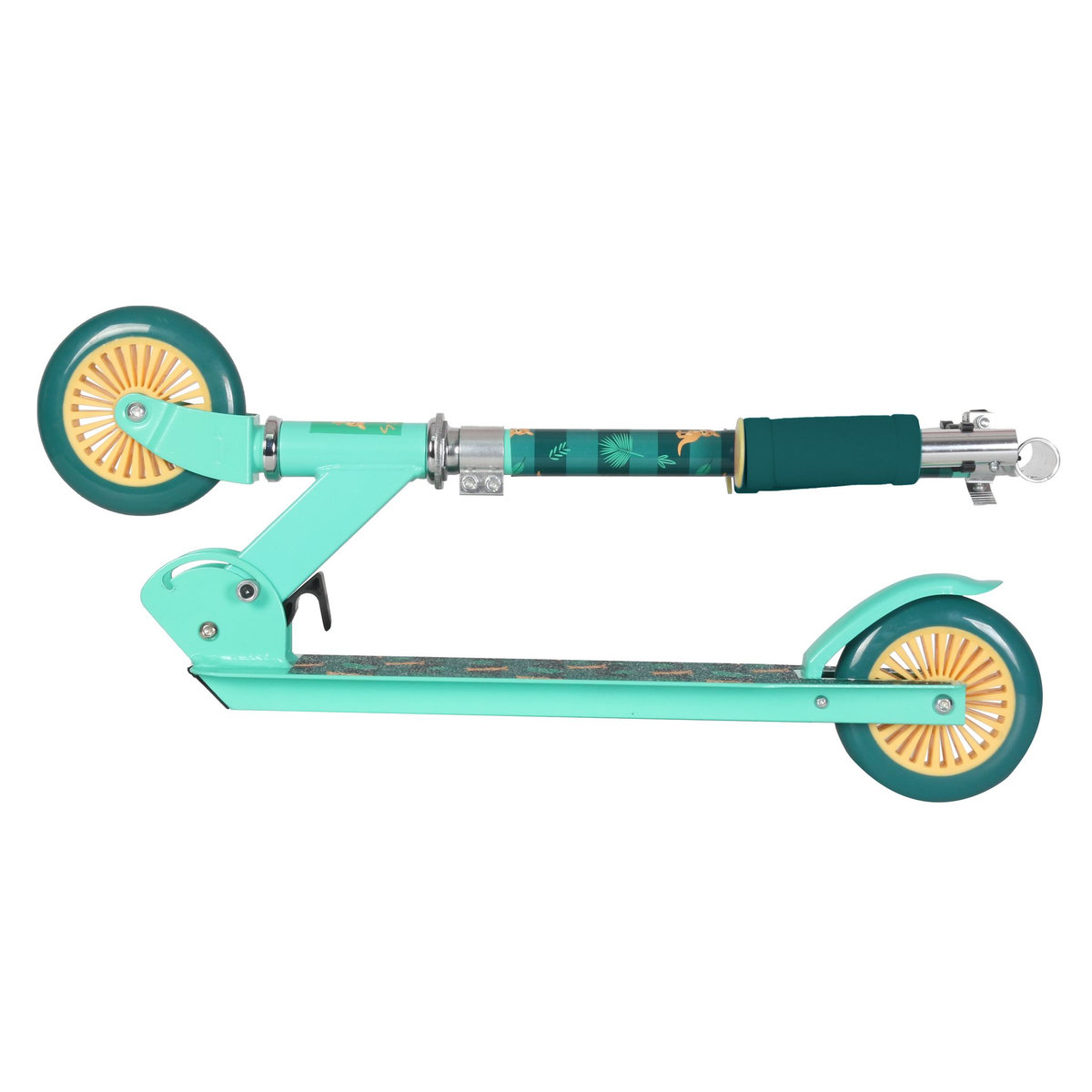 Trottinette pliable 125mm - Bleu