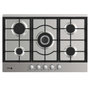 Voir la diapositive 1 : Fagor Table de cuisson gaz 75cm 5 feux inox - FAG6650X