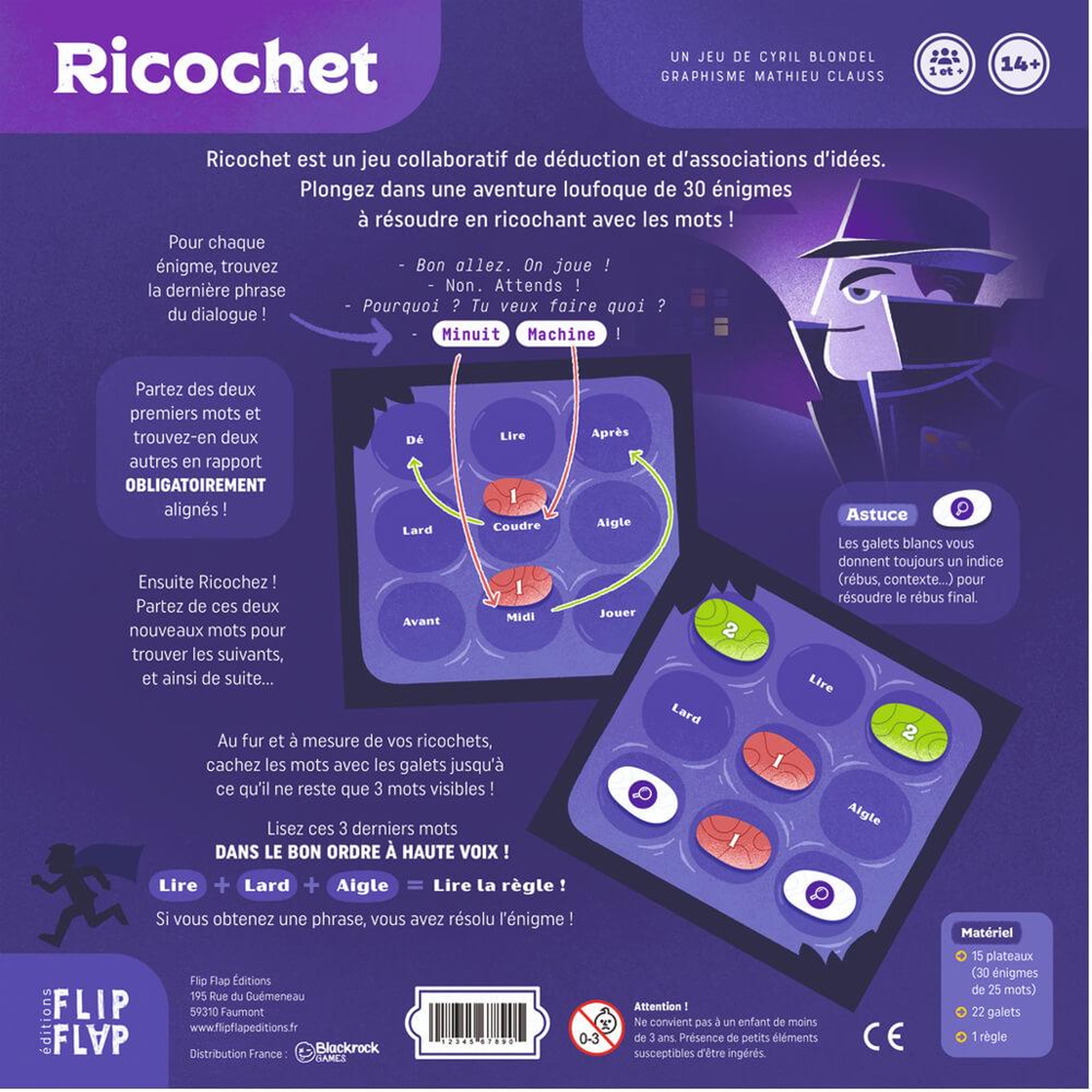 Voir la diapositive 2 : Blackrock Editions Ricochet