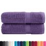 Voir la diapositive 2 : VIDAXL Essuie mains de qualité supérieure SOLUND 2 pcs violet 600 g m²