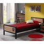 Voir la diapositive 4 : Paris Prix Pack - Lit Enfant & Sommier  Alex  90x200cm Marron & Noir