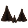 Voir la diapositive 2 : Paris Prix Sapin de Noël à Poser en Papier  Pliant  30cm Marron