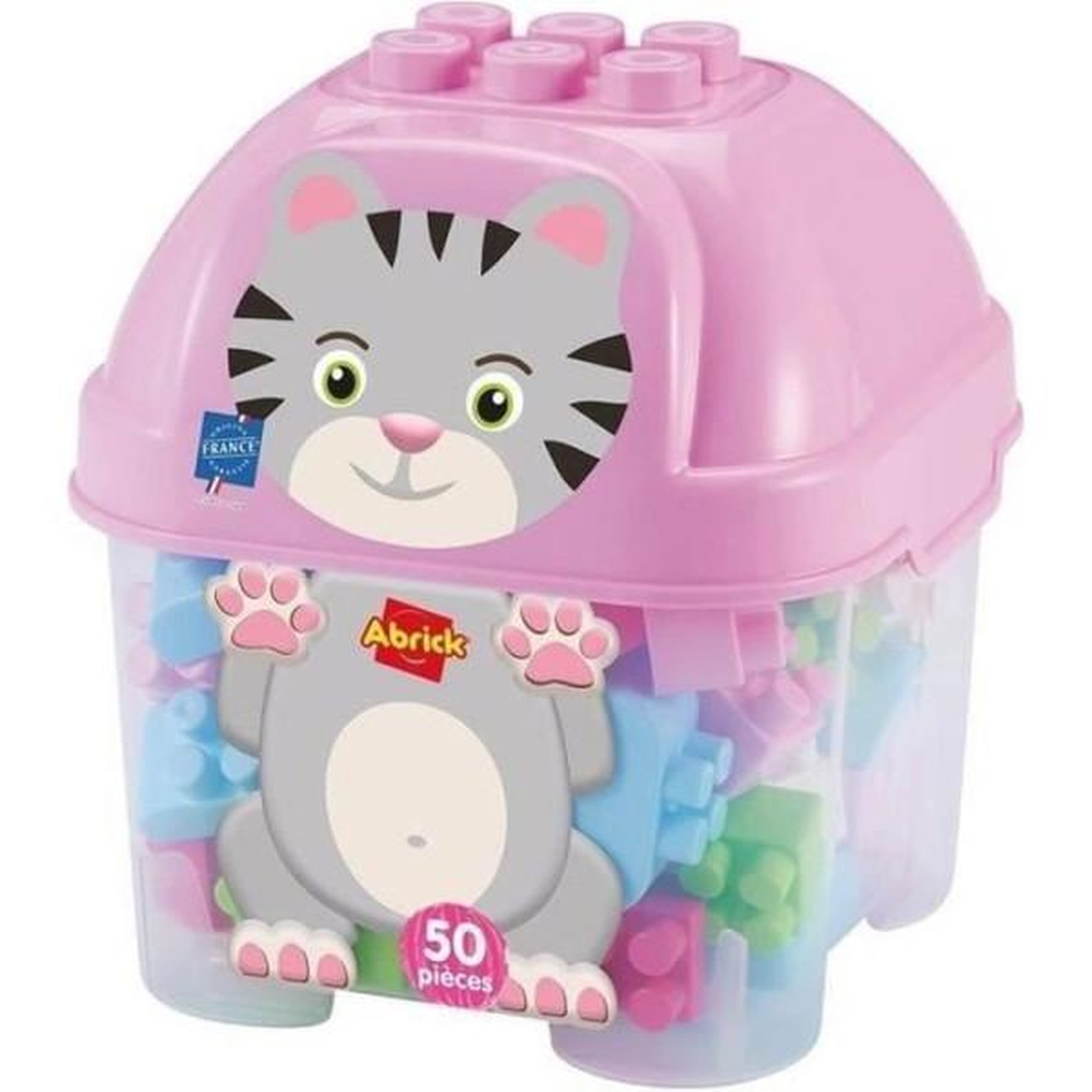 Ecoiffier ECOIFFIER - 1928 - Baril chat 50 pieces - Abrick