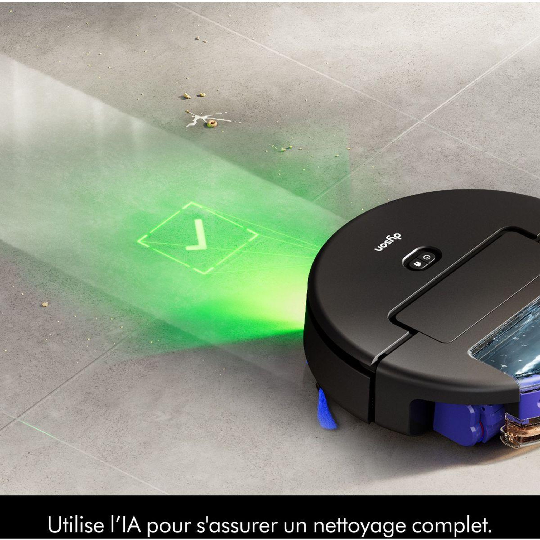 Voir la diapositive 5 : Dyson Robot aspirateur laveur spot+scrub ai