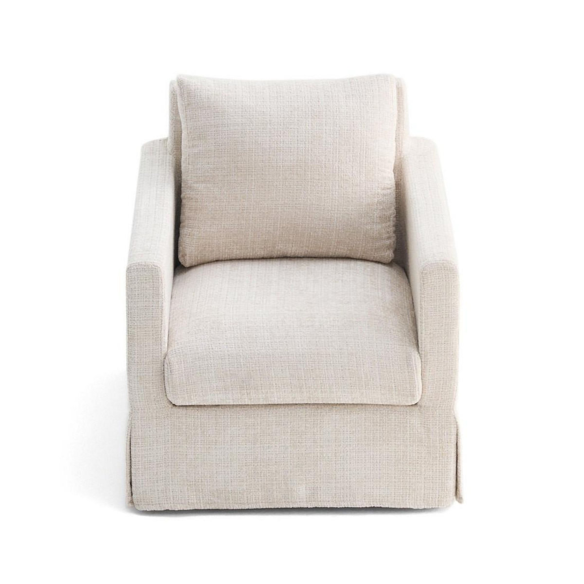 LISA DESIGN Serena - housse en velours texturé pour fauteuil